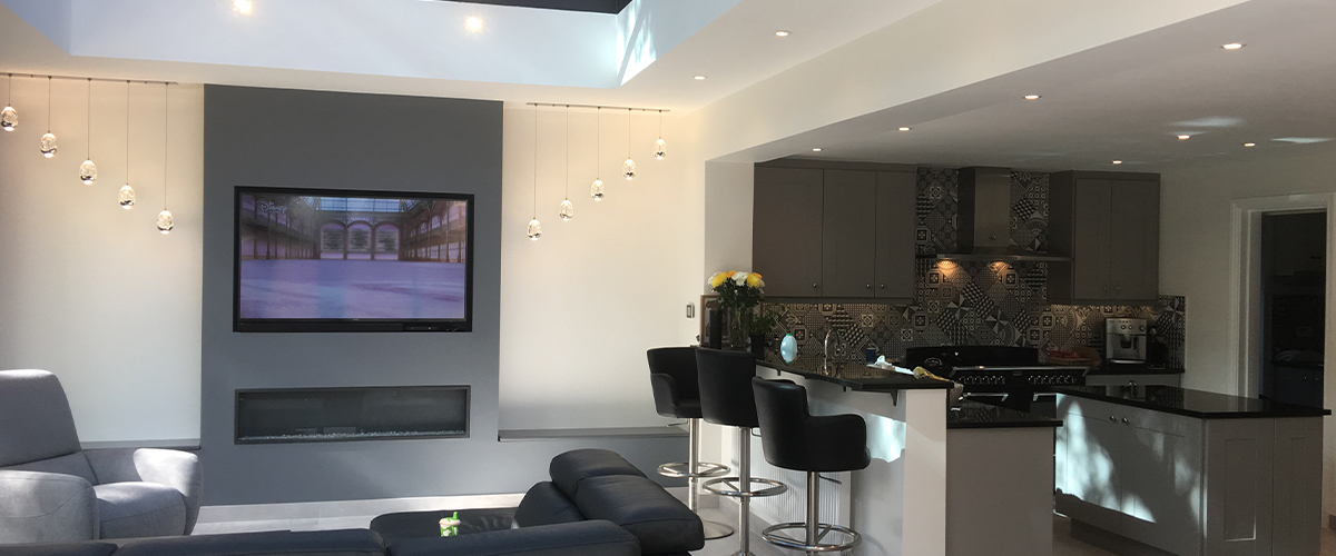 open plan design