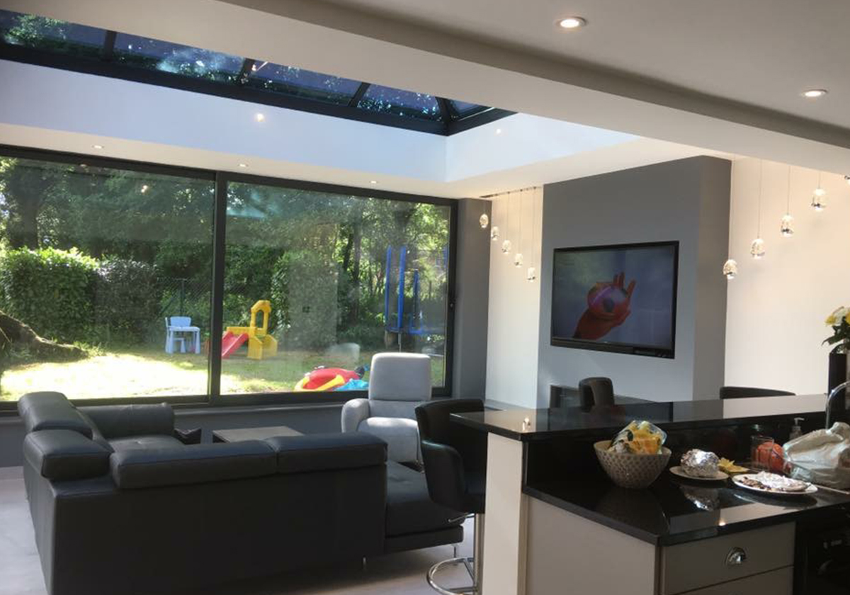 open plan living room - Ampthill